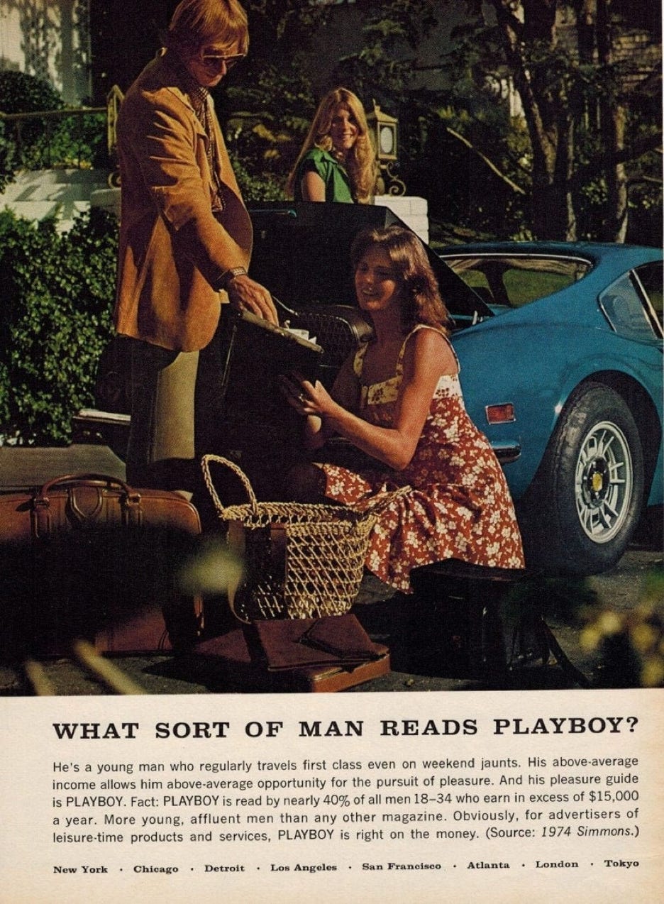 What sort of man reads Playboy